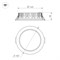 Светодиодный светильник LTD-187WH-FROST-21W Day White 110deg (Arlight, IP44 Металл, 3 года) 021496