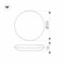 Светильник CL-FRISBEE-DIM-R300-18W Day4000-MIX (WH, 180 deg, 230V) (Arlight, IP54 Пластик, 3 года) 030111 - фото 111621