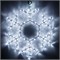 Фигура ARD-SNOWFLAKE-M7-450x375-108LED White (230V, 6.5W) (Ardecoled, IP65) 034249 - фото 114193