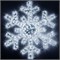 Фигура ARD-SNOWFLAKE-M11-1250x1200-604LED White (230V, 36.5W) (Ardecoled, IP65) 034260 - фото 116439