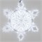 Фигура ARD-SNOWFLAKE-M9-900x900-360LED White (230V, 22W) (Ardecoled, IP65) 034256 - фото 120404