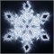 Фигура ARD-SNOWFLAKE-M9-900x900-360LED White (230V, 22W) (Ardecoled, IP65) 034256 - фото 120405