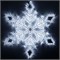 Фигура ARD-SNOWFLAKE-M9-900x900-360LED White (230V, 22W) (Ardecoled, IP65) 034256 - фото 120408