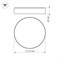 Светильник SP-RONDO-210B-20W Warm White (Arlight, IP40 Металл, 3 года) 022905(1) - фото 120919