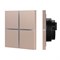 INTELLIGENT ARLIGHT Сенсорная панель KNX-304-13-IN Champagne (BUS, Frameless) (IARL, IP20 Металл, 2 года) 039670 - фото 122033