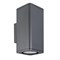 Светильник LGD-EVO-WALL-TWIN-S100x100-2x12W Warm3000 (GR, 44 deg, 230V) (Arlight, IP54 Металл, 3 года) 046195 - фото 123086