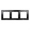 Рамка стеклянная FRM-GLARE-GS-3-BK (Arlight, -) 043800 - фото 123359