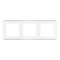 Рамка пластиковая FRM-VERSA-PL-3-WH (Arlight, -) 043782 - фото 123832