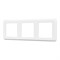 Рамка пластиковая FRM-VERSA-PL-3-WH (Arlight, -) 043782 - фото 123833