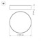 Светильник SP-RONDO-250B-30W White (Arlight, IP40 Металл, 3 года) 022912 - фото 126176