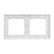 Рамка стеклянная FRM-GLARE-GS-2-WH (Arlight, -) 043796 - фото 129889