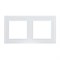 Рамка стеклянная FRM-GLARE-GS-2-WH (Arlight, -) 043796 - фото 129892