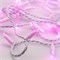 Светодиодная гирлянда ARD-STRING-CLASSIC-10000-WHITE-100LED-STD PINK (230V, 7W) (Ardecoled, IP65) 025821 - фото 133787