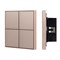 INTELLIGENT ARLIGHT Кнопочная панель KNX-304-23-IN Champagne (BUS, Frame) (IARL, IP20 Металл, 2 года) 039669 - фото 134854