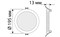 Светильник IM-195D-16W White (Arlight, -) 014193 - фото 135197
