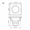 Светодиодный светильник LTM-S46x46WH 3W Warm White 30deg (Arlight, IP40 Металл, 3 года) 015392