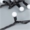 Светодиодная гирлянда ARD-BALL-CLASSIC-D13-10000-BLACK-100LED WHITE (230V, 7W) (Ardecoled, IP65) 025571 - фото 136440