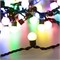 Светодиодная гирлянда ARD-BALL-CLASSIC-D17.5-10000-BLACK-100LED RGB (230V, 7W) (Ardecoled, IP65) 025585 - фото 138063