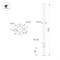 Опора фланцевая OXOR-OK1-D108-L3500 (BK) (Arlight, Сталь) 050844 - фото 140288