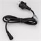 Шнур питания ARD-CLASSIC-BALL-LIVE-1.5M Black (230V, 1.6A) (Ardecoled, Закрытый) 025652 - фото 141604