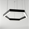 Светильник SP-LINE-5050-HEXAGON-6-2000-HANG-275W-Day4000 (RAL9005, 230V) (Arlight, Металл) 033233 - фото 141661