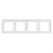 Рамка пластиковая FRM-VERSA-PL-4-WH (Arlight, -) 045187 - фото 142032