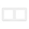 Рамка пластиковая FRM-VERSA-PL-2-WH (Arlight, -) 043776 - фото 143557