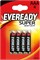 Батарейки EVEREADY AAA/R03 BL4 -шт 7638900227550-1 - фото 143720
