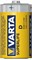 Батарейки большие VARTA SUPERLIFE R20 D BL2 (блистер 2шт) 2000000630632 - фото 144775