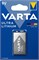 Батарейки VARTA ULTRA LITHIUM 9V BL1 Крона - (блистер 1шт) 4008496675265 - фото 145295