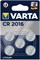Батарейки литиевые VARTA ELECTRONICS CR2016 (блистер 5шт) 4008496850938 - фото 146290