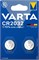 Батарейки литиевые VARTA ELECTRONICS CR2032 BL2 (блистер 2шт) 4008496746460 - фото 146414