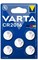 Батарейки литиевые VARTA ELECTRONICS CR 2025 (блистер 5шт) 4008496850891 - фото 146600