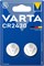 Батарейки литиевые VARTA ELECTRONICS CR2430 6430 BL2 (блистер 2шт) 4008496747191 - фото 146688