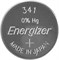 Батарейки серебряно-цинковые ENERGIZER Silver Oxide SR341 BL1 (блистер 1шт) 7638900054705 - фото 146970