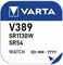 Батарейки серебряно-цинковые VARTA SR389 BL1 (блистер 1шт) 4008496245673 - фото 147160