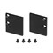 Комплект заглушек WALL-2228 BLACK (Arlight, Металл) 050651 - фото 150801