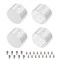 Заглушка WPH-FLEX-D22-360deg WHITE ALU глухая (Arlight, Металл) 049939
