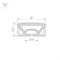 Силиконовый профиль WPH-FLEX-5025-TOP-S23-5m WHITE (Arlight, Силикон) 049947 - фото 150868