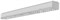 CSVT VOLGA-EU-L 38 860х63х74 CRI80 3000 asym transparent IP40 белый со сквозной проводкой 4610009420820