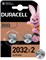 Батарейки DURACELL Specialty CR2032 BL2 (блистер 2шт) 5000394054967 - фото 164485