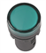 Лампа AD16DS LED-матрица d16мм зеленый 230В AC ИЭК BLS10-ADDS-230-K06-16 - фото 166471