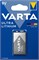 Батарейки VARTA ULTRA LITHIUM 9V BL1 Крона - (блистер 1шт) 4008496675265 - фото 167031