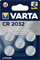 Батарейки литиевые VARTA ELECTRONICS CR2032 6032 BL5 (блистер 5шт) 4008496850860 - фото 167156