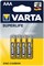 Батарейки VARTA SUPERLIFE R03 AAA BL4 (блистер 4шт) 2000000722610 - фото 167307
