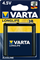 Батарейки VARTA LONGLIFE 4112 3LR12 BL1 - (блистер 1шт) 4008496672622 - фото 167710