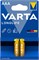 Батарейки VARTA LONGLIFE LR03 ААА BL2 (блистер 2шт) 4008496594726 - фото 168735