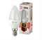 Лампа светодиодная ЭРА STD LED B35-7W-827-E14 7Вт свеча теплый белый свет Б0020538 - фото 168871