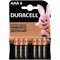 Батарейки Duracell Basic LR03 ААА мизинчиковые 6BL (блистер 6шт) 5000394142404 - фото 168920