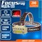 Фонарь налобный FOCUSray 1333 акку 18650 1200мАН 200 люмен,цифровой дисплей,USB кабель 890521  890521 - фото 170238